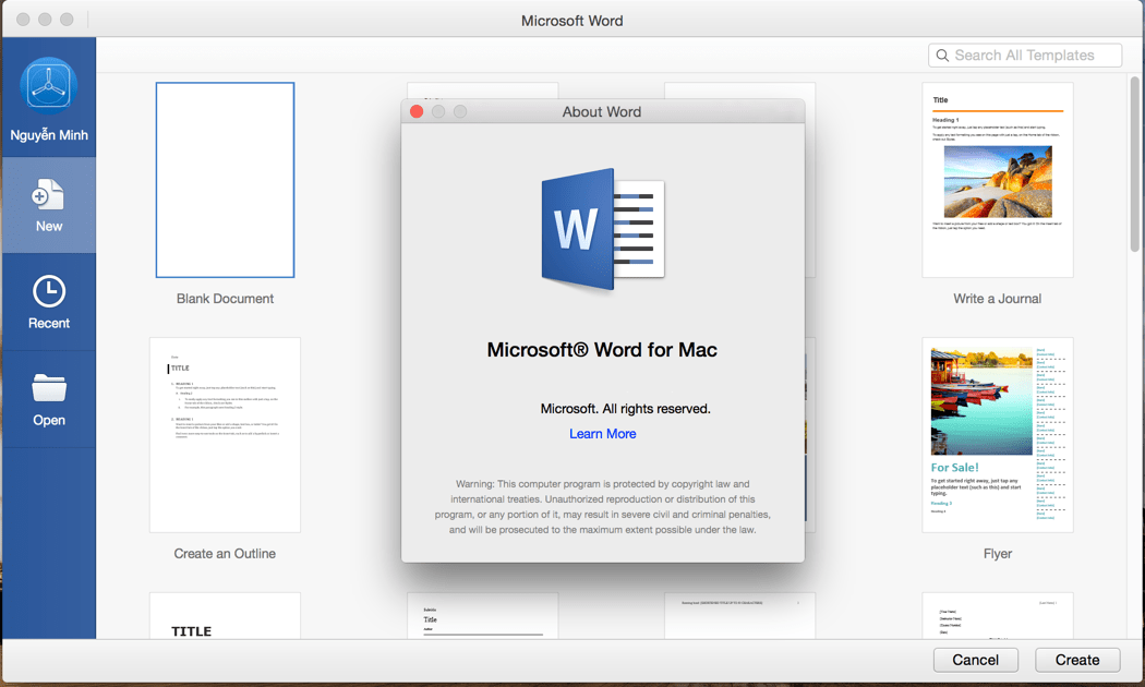 microsoft word for my mac